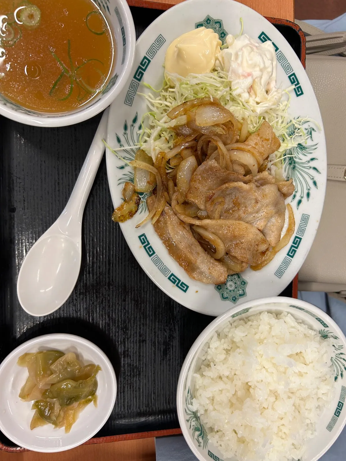 しょうが焼き定食